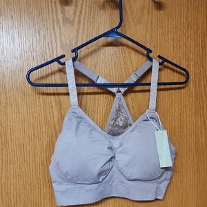 Piper Lace-Back Bralette in Lily womens xl number 960